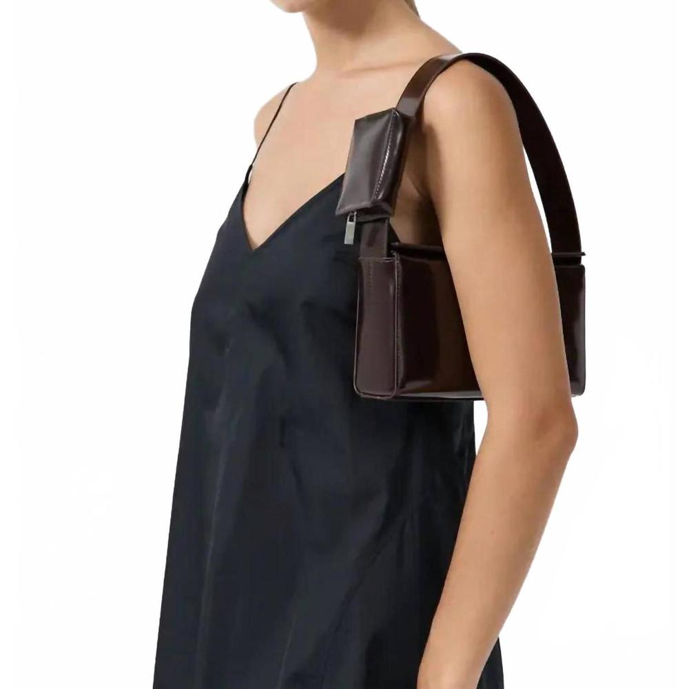 NEW ST. AGNI women's petit pouch bag in coffee - Picture 7 of 7